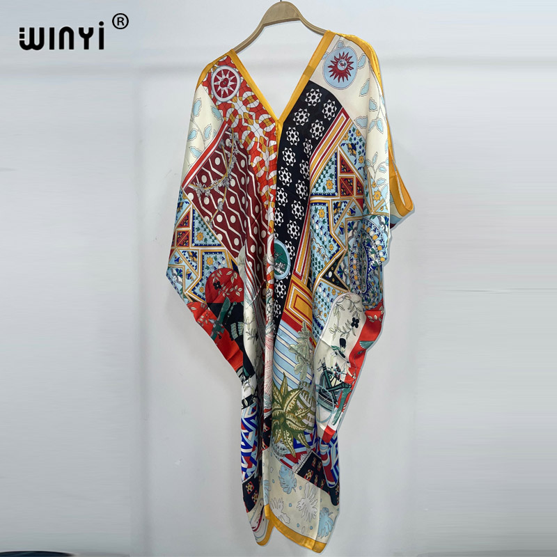 WINYI 2023 new Bohemian fashio - Cover Up Kaftan review and price