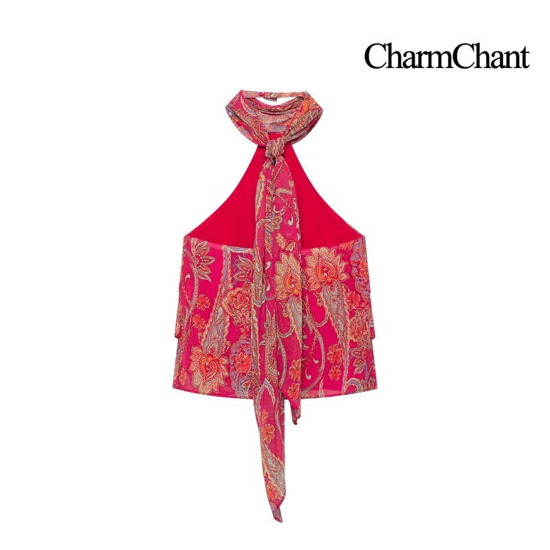 CHARMCHANT Women's Paisley Pri - Midi Skirt Floral review and price