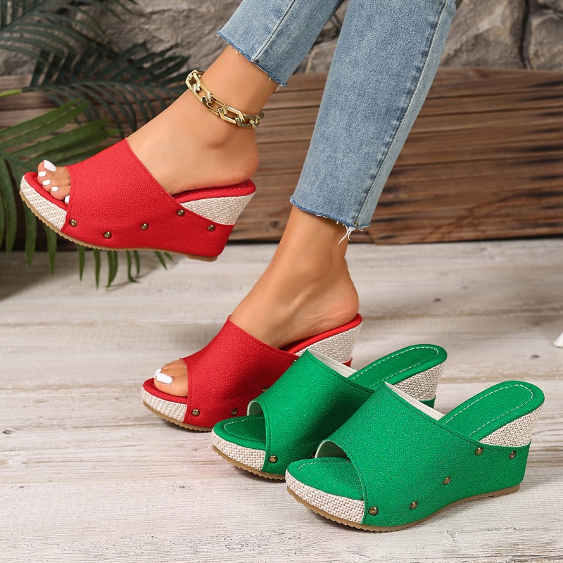 2026 Summer New Women Slippers - Wedge Espadrille Women review and price