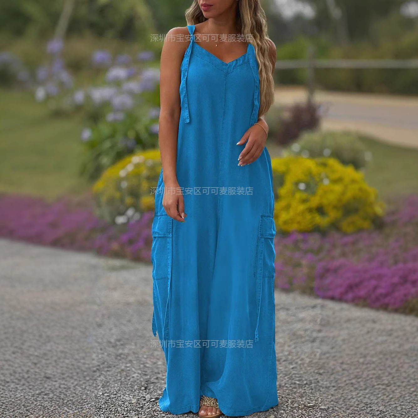 Loose Summer Jumpsuit Casual L - Jumpsuit Linen Relaxed review and price