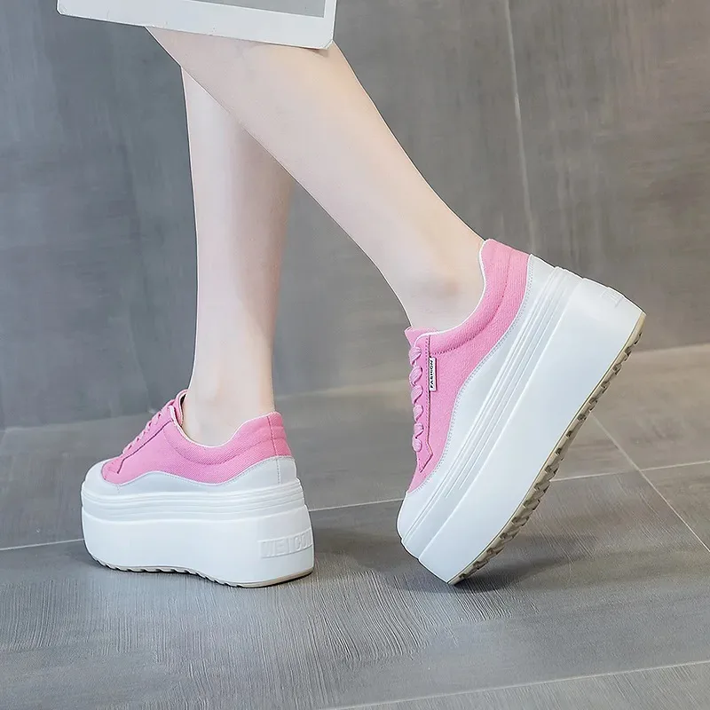 8cm New Canvas Genuine Leather - Wedge Espadrille Women review and price