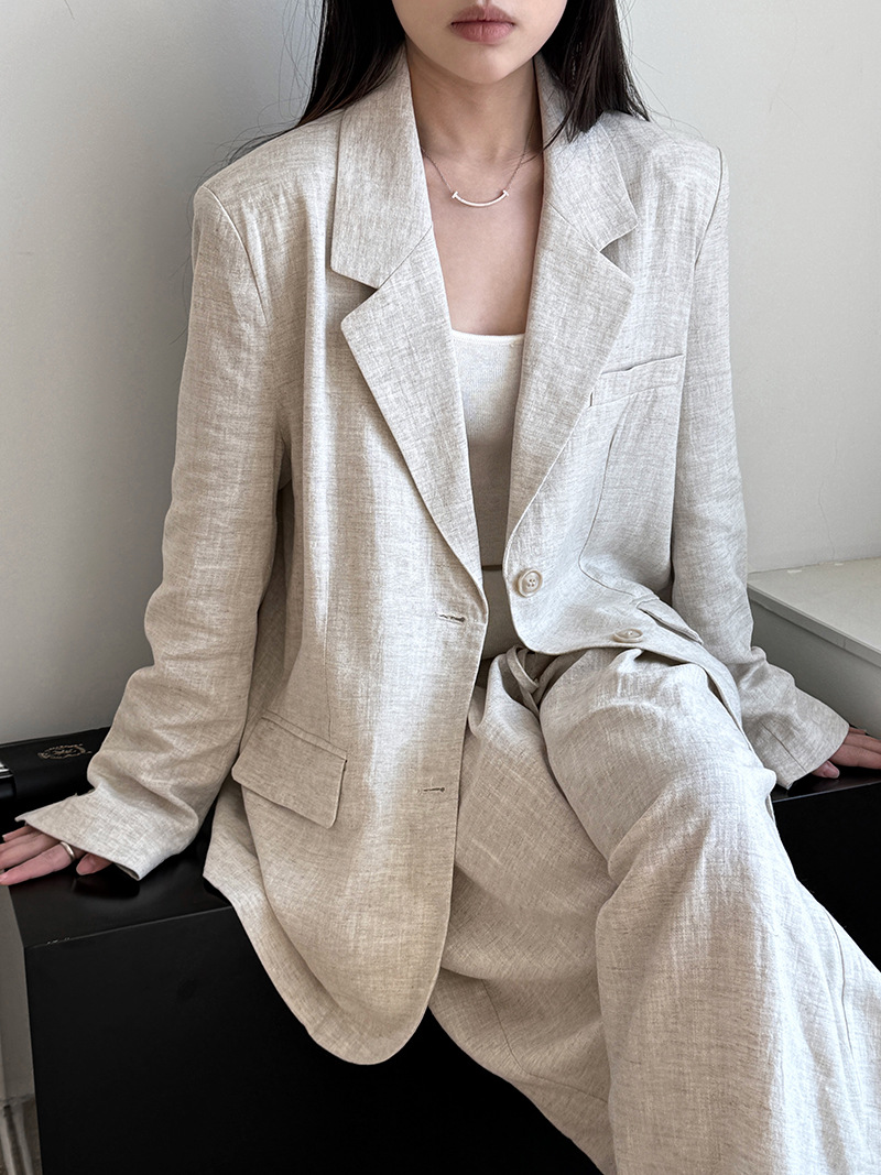 Autumn Hig-end Linen Material  - Linen Pant Wide review and price