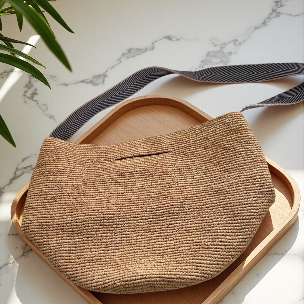 New Raffia Rainbow Bucket Bag  - Crochet Bag Raffia review and price