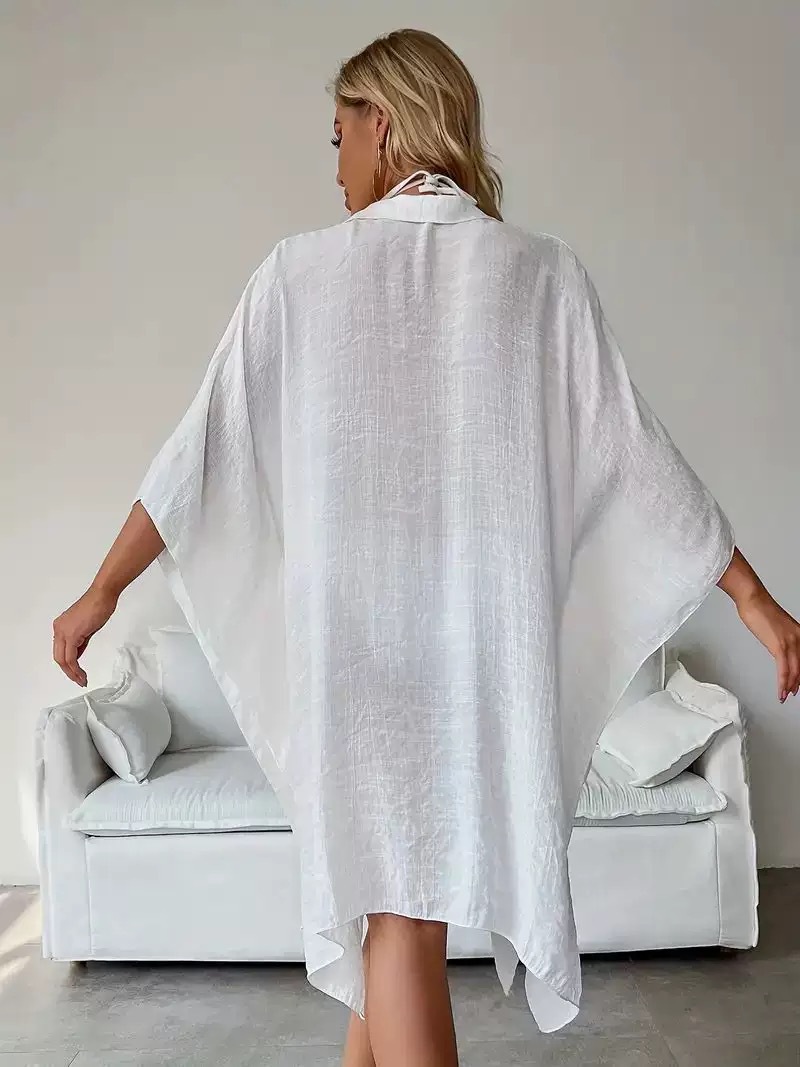 Summer Loose Cardigan Sun Prot - Cover Up Kaftan review and price