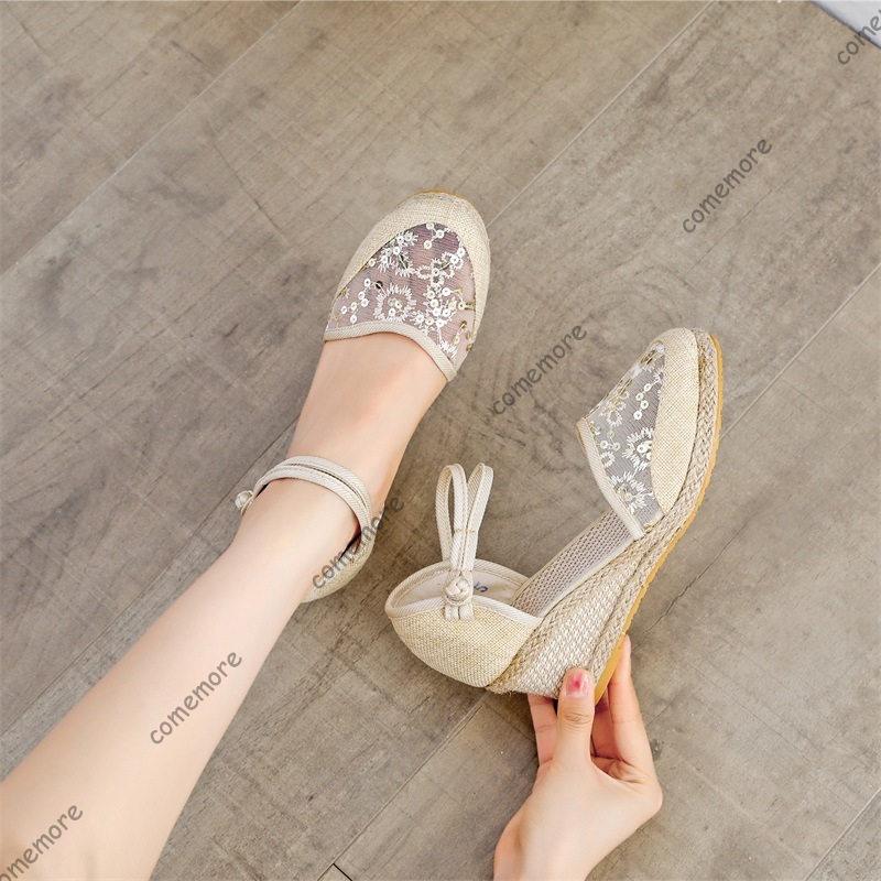 Women's Lace Mesh Espadrille W - Wedge Espadrille Women review and price
