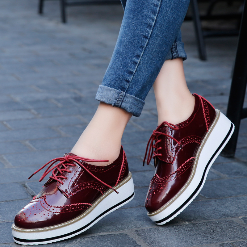 Women Loafers Shoes Leather Th - Wedge Espadrille Women review and price